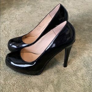 Chinese Laundry Black Patent Leather Heels